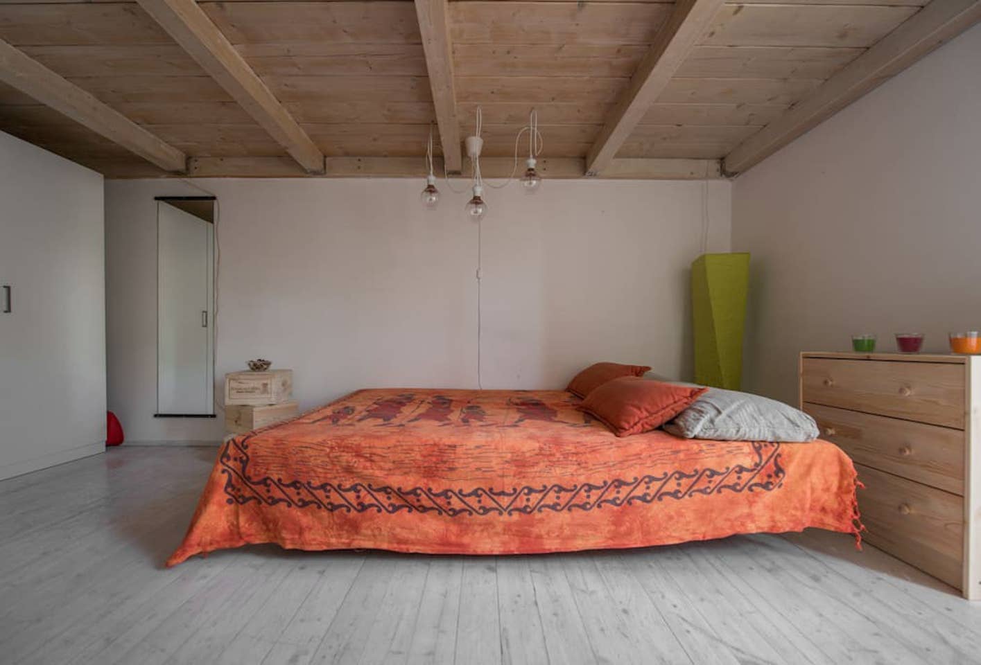 Sotto soppalco con letto | monolocale affitto Pigneto via Fanfulla da Lodi 6 - Roma