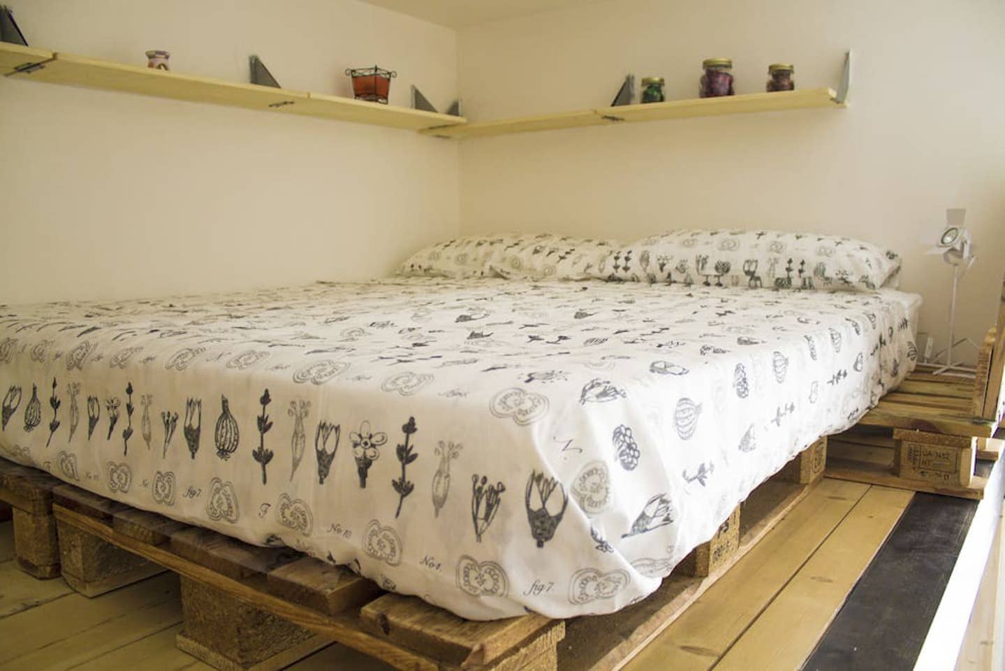 Letto sul soppalco | monolocale affitto Pigneto via Fanfulla da Lodi 6 - Roma