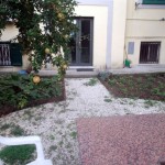 accesso giardino condominiale | monolocale affitto Pigneto via Fanfulla da Lodi 6 - Roma