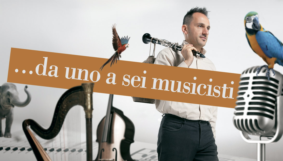 Da uno a sei musicisti a scelta per i tuoi eventi