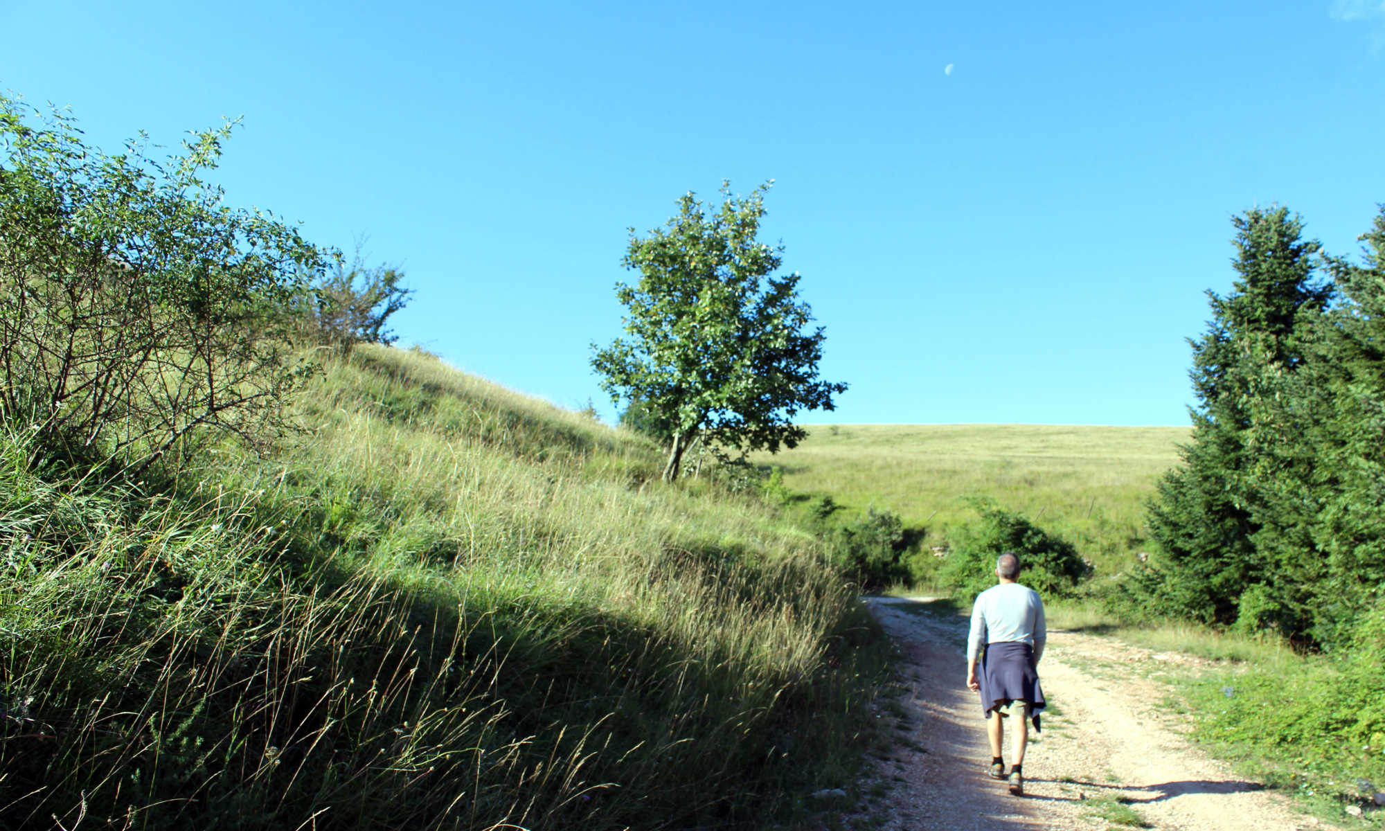 Raffaele Magrone in cammino