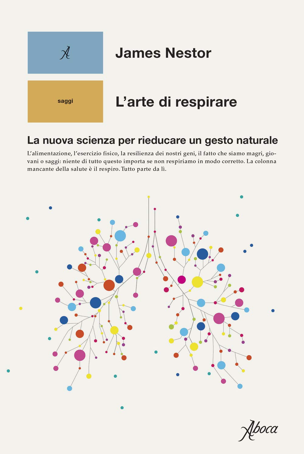 libro arte di respirare copertina edizione Aboca