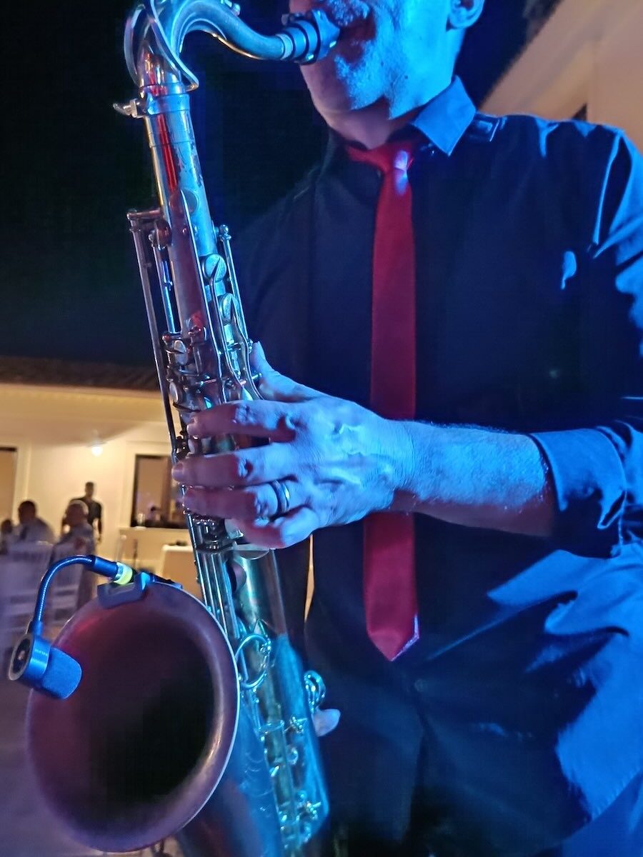 Raffaele Magrone sax tenore per eventi privati a Roma